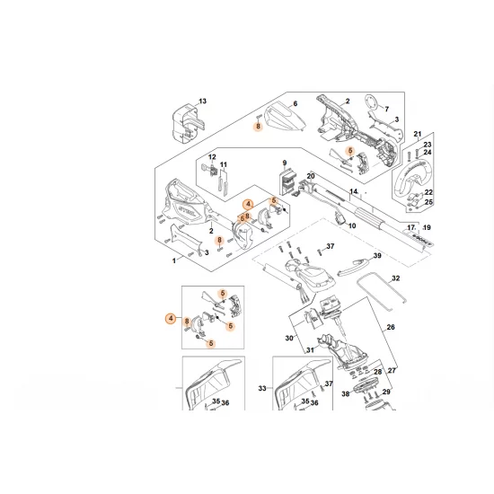 STIHL  Zestaw elementów obsługowych 4859 007 3800